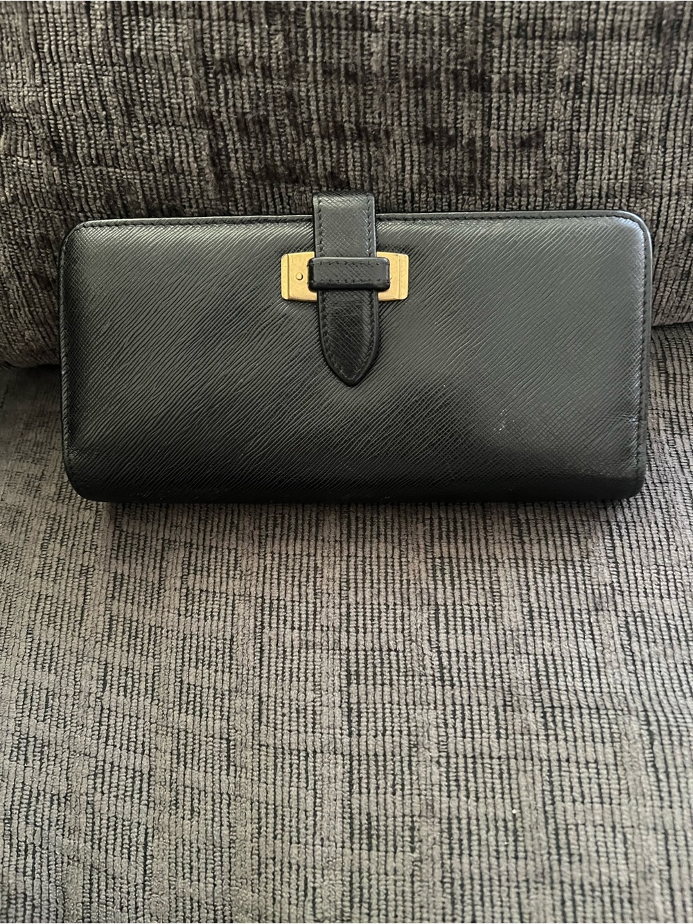 Vintage Coach Madison Gramercy Saffiano Leather Clutch Wallet!